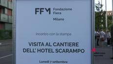 Milano: proseguono i lavori del nuovo Hotel Scarampo di Fondazione Fiera Milano