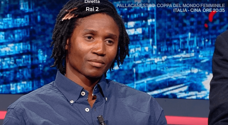 Louis Dassilva a Ore 14 su Rai 2 - (Fotoramma)