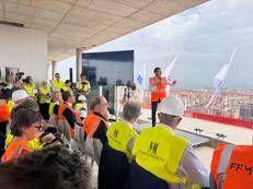 Hotel in completamento in viale Scarampo - (Foto Adnkronos)