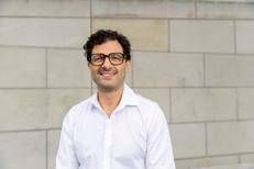 Luigi Pantisano, il co leader della Linke (foto Olaf Kostritz)