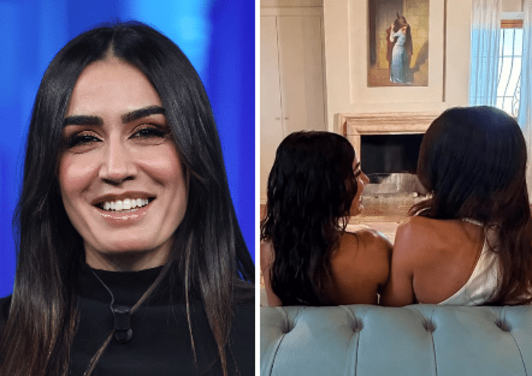 Manola Moslehi e la compagna Clarissa