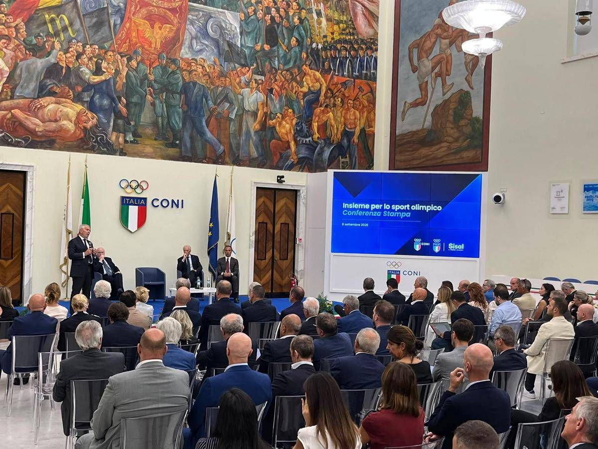Coni e Sisal insieme per l'Italia Team