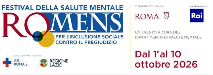 A Roma torna Ro.mens, il Festival della salute mentale