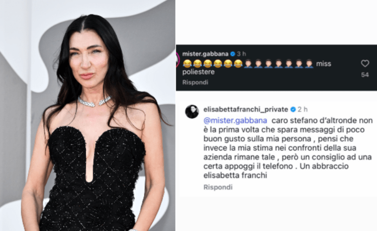 Elisabetta Franchi, Stefano Gabbana - fotogramma/ipa