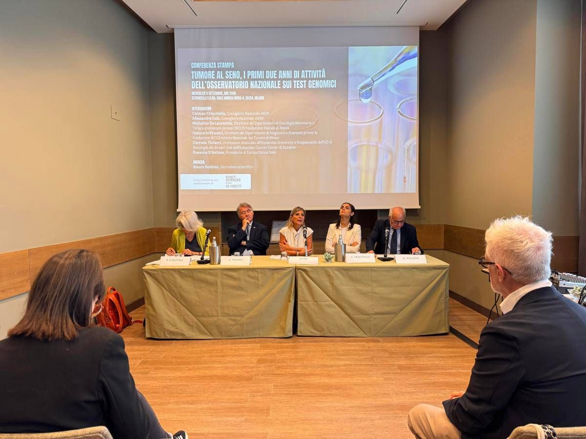 Tumore al seno, i primi due anni di attività dell'Osservatorio nazionale sui test genomici