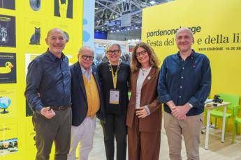 (I vertici della Fondazione Pordenonelegge - Ufficio stampa)