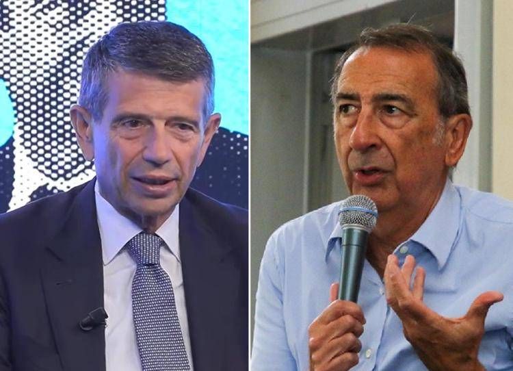 Maurizio Lupi e Giuseppe Sala - Adnkronos /Ipa