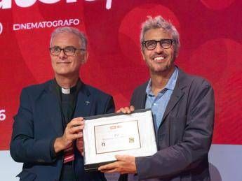 (Pif con don Stefano Stimamiglio - ufficio stampa del Premio)