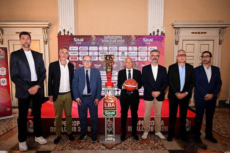 Relatori Conferenza Stampa Supercoppa LBA SisalClub 2026 - Ufficio stampa