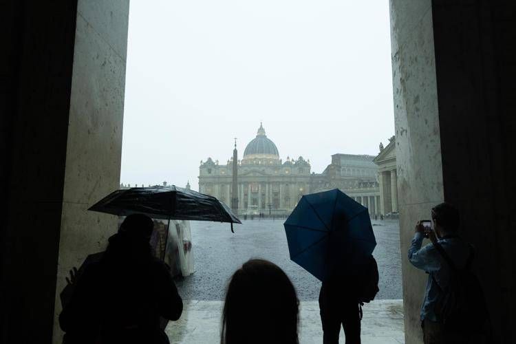 Il temporale a Roma - Ipa/Fotogramma
