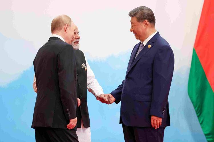Vladimir Putin, Narendra Modi, Xi Jinping - IPA