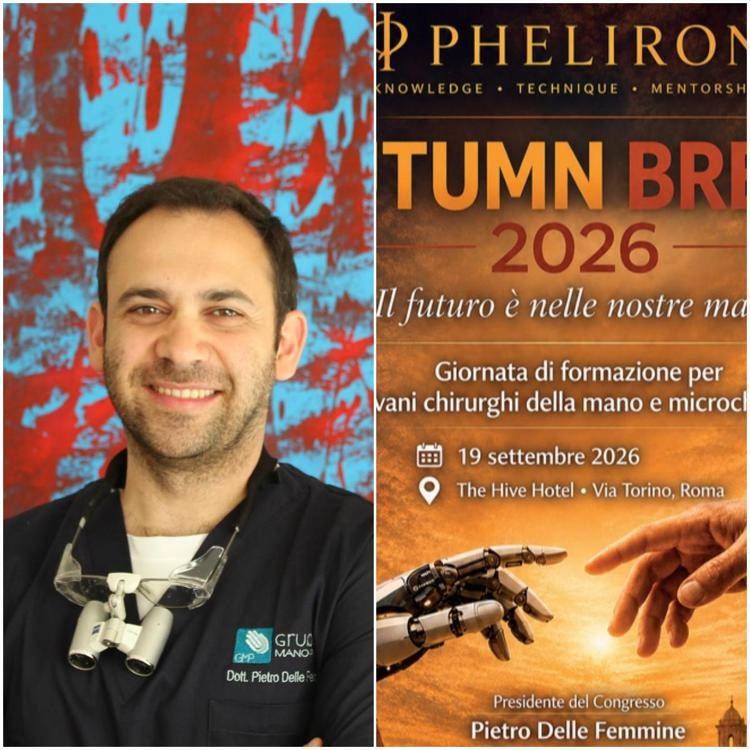 Il chirurgo Francesco Delle Femmine e l'evento 'Autumn Break - Il futuro è nelle nostre mani'