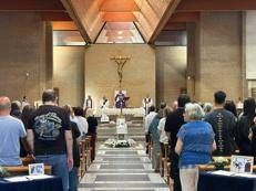 I funerali della famiglia di Pietralata - (AdnKronos)