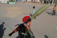 Ribelli Houthi - (Afp)