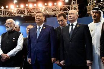 Modi, Xi, Putin - (Afp)