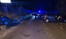 Scontro frontale tra due auto a Morlupo