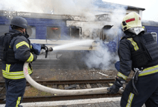 Attacco russo vicino la Polonia  - (Afp)