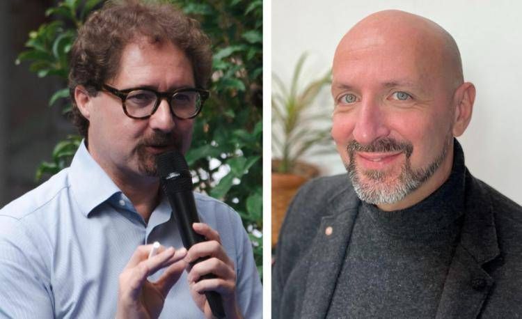 (Maurizio Casiraghi e Telmo Pievani  - Ufficio stampa del Premio)