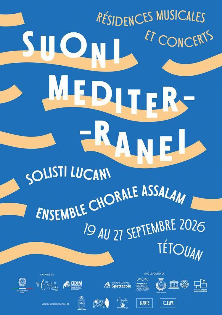 Musica, i 'Suoni del Mediterraneo' a Matera e Tétouan