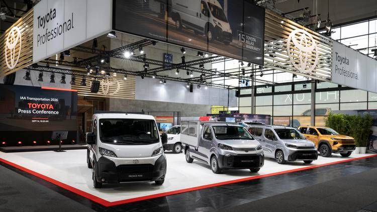 Toyota rilancia sui commerciali, target 200 mila unità in Europa entro 2030