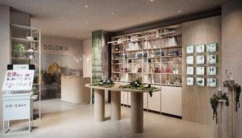 Dolomia, a Milano il primo temporary store