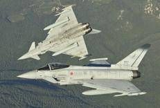 Caccia italiani (Eurofighter Typhoon) - Dal sito del ministero della Difesa