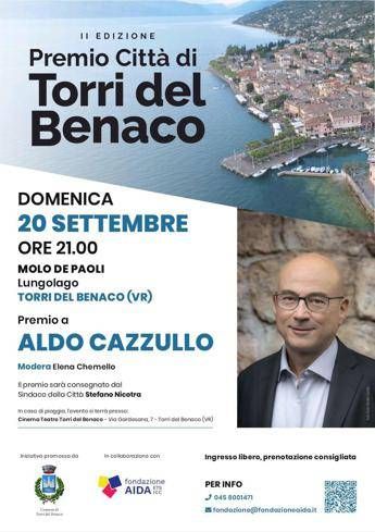 Il Premio Città Torri del Benaco ad Aldo Cazzullo