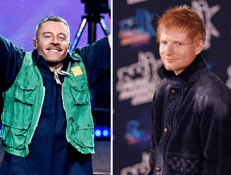 Macklemore, Ed Sheeran - fotogramma/ipa