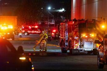 L'incidente a Los Angeles - (Afp)