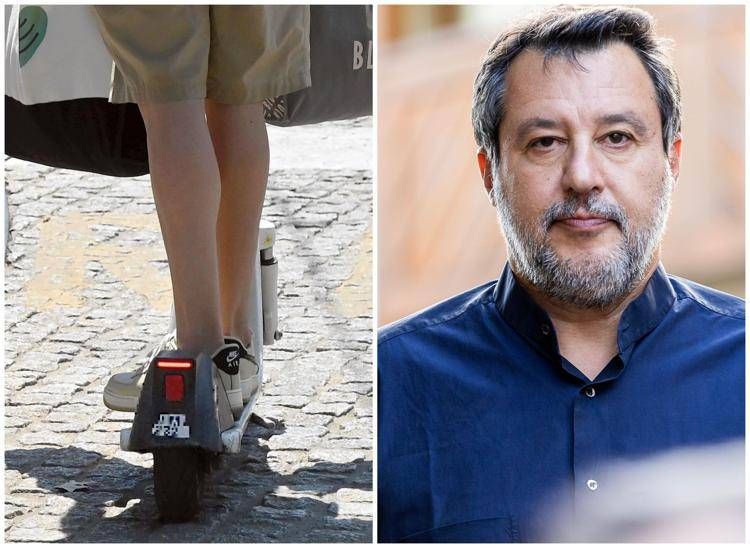 A destra Matteo Salvini - (Foto Ipa)