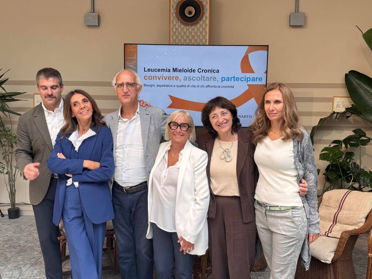 Leucemia mieloide cronica, talk Novartis a Milano