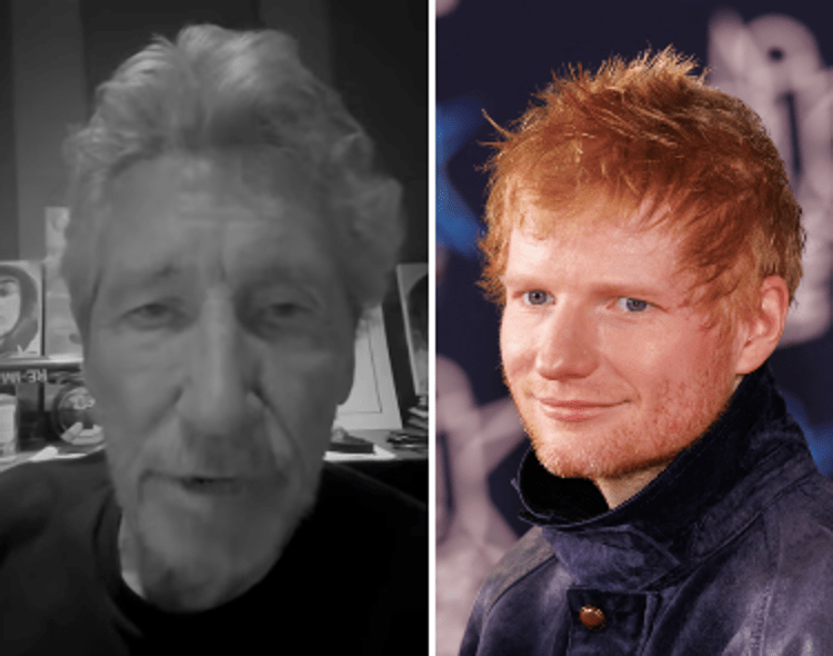 Roger Waters, Ed Sheeran - fotogramma/ipa