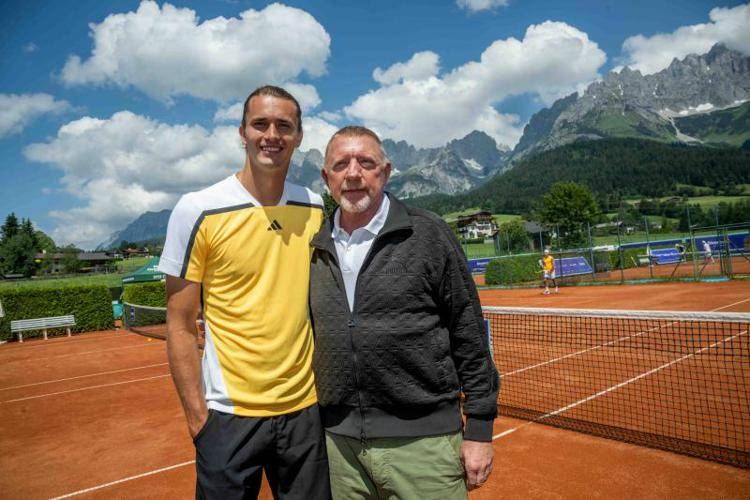 Becker e Zverev - IPA