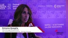 Blue Green Economy Award 2026: Quaglia (Arcadia SGR ), 'per noi la sostenibilità è proprio un modo di fare impresa e quindi di credere nel futuro'