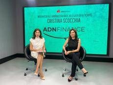 Jole Saggese e Cristina Scocchia negli studi di ADNFinance