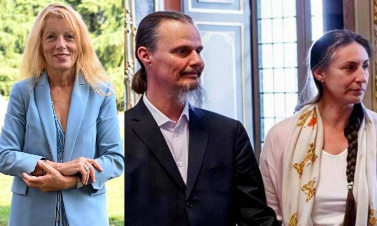 Michela Vittoria Brambilla e i coniugi Trevallion