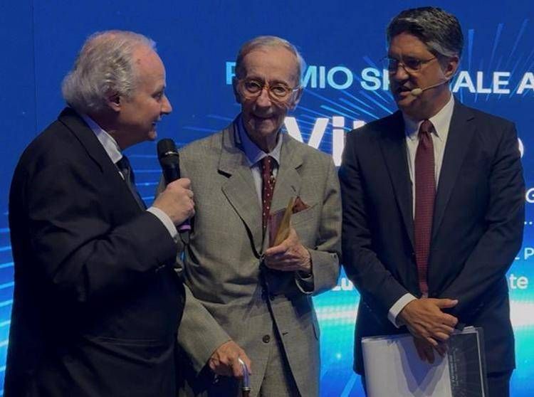 Un momento della premiazione
