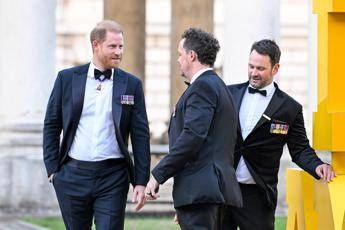 Harry alla serata dei veterani a Londra - (Fotogramma/Ipa)