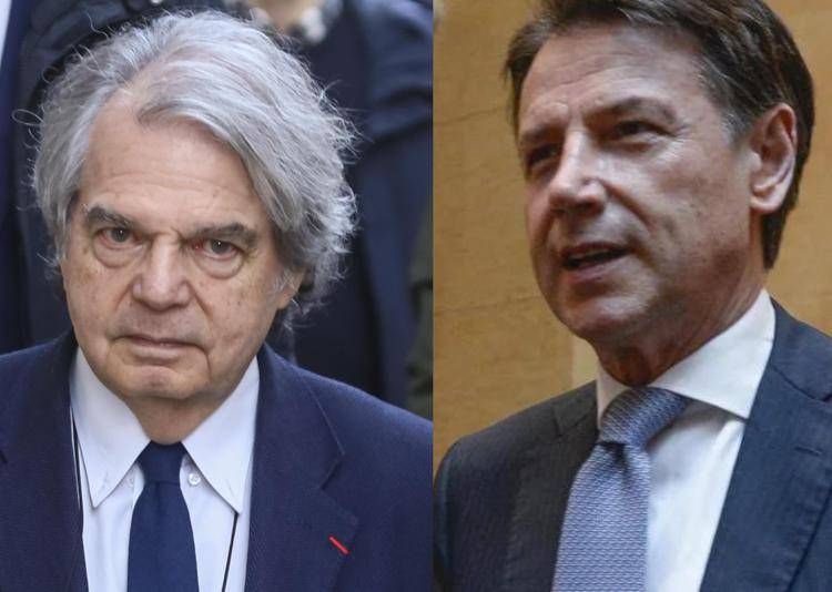 Renato Brunetta e Giuseppe Conte