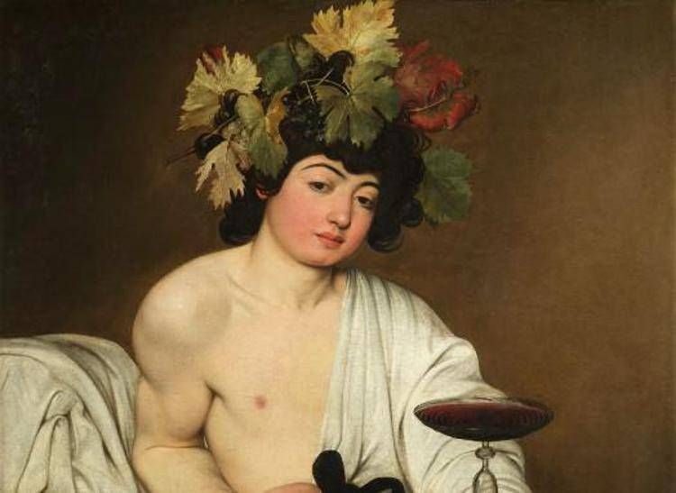 Bacco di Caravaggio - (Dal sito degli Uffizi)