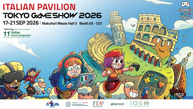L'industria italiana dei videogiochi al Tokyo Game Show 2026