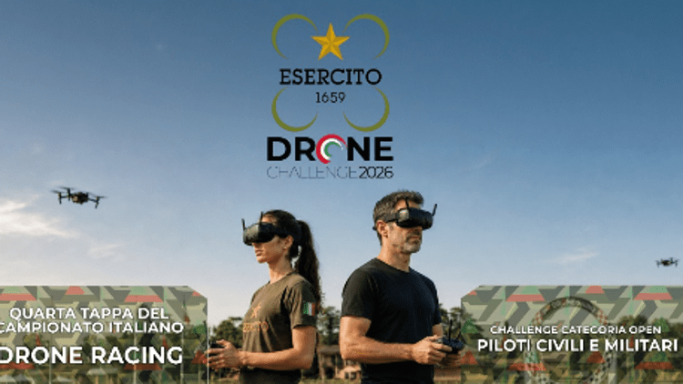 Al via a Roma la drone challenge, in campo i migliori piloti militari sfidano i 'contendenti' civili
