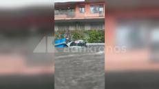 Bomba d'acqua su Roma, le immagini di Corso Francia allagato - Video