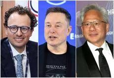 Dario Amodei, Elon Musk, Jensen Huang - IPA