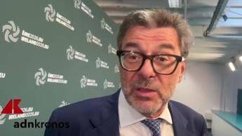 Giorgetti a Dublino: 