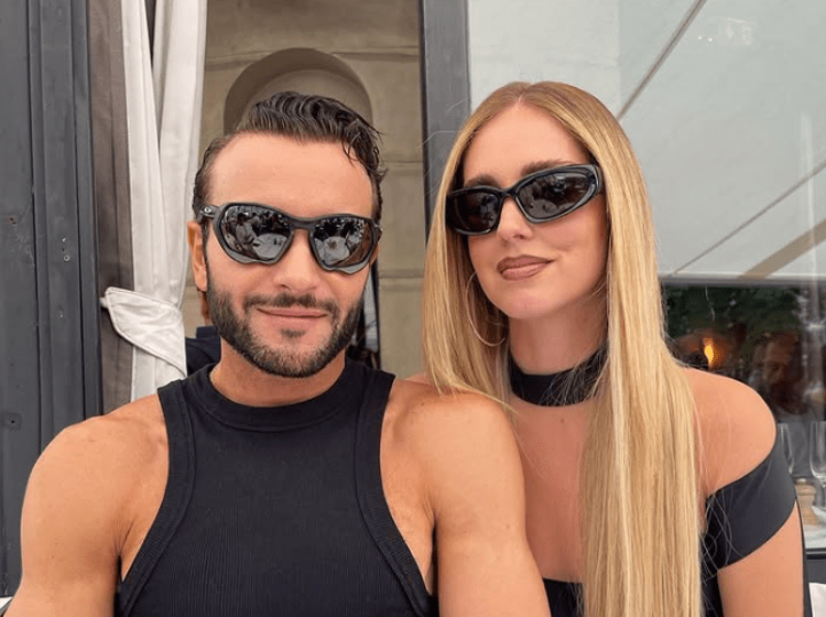 Fabio Maria Damato e Chiara Ferragni - Instagram