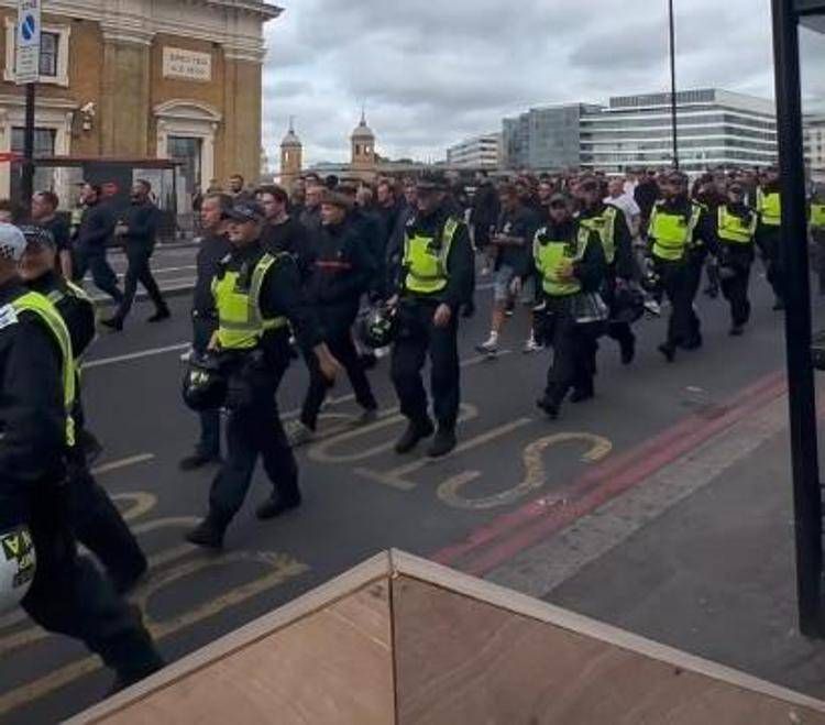 Alta tensione a Londra - (Afp)