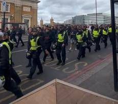Alta tensione a Londra - (Afp)