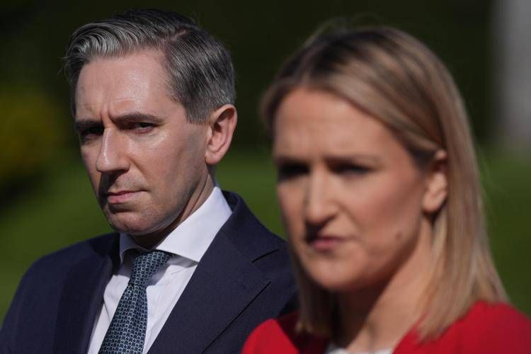Il ministro delle Finanze irlandese Simon Harris - Fotogramma/Ipa