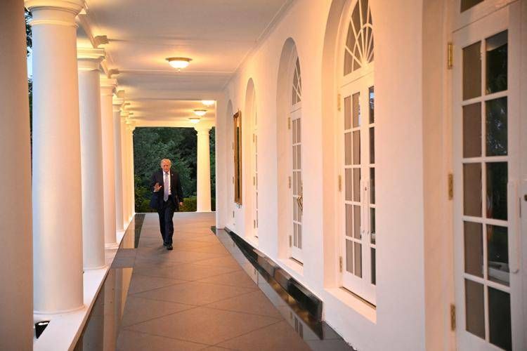 Donald Trump alla Casa Bianca - (Afp)